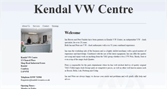 Desktop Screenshot of kendalvwcentre.co.uk