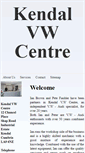 Mobile Screenshot of kendalvwcentre.co.uk